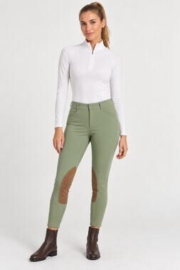 The Tailored Sportsman English Riding Habits Green Breech Pants NWT 34R US 14